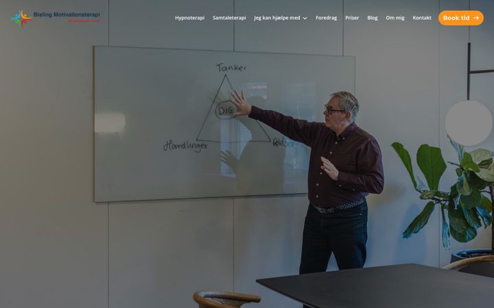 Screenshot of bislingmotivationsterapi.dk