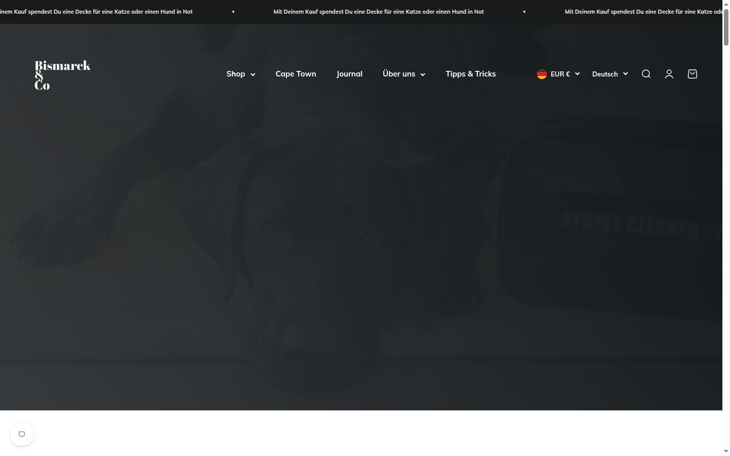 Screenshot του banner συγκατάθεσης που εμφανίστηκε πριν από οποιαδήποτε αλληλεπίδραση