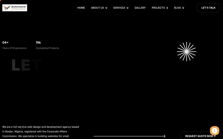 Screenshot of bismonagency.com
