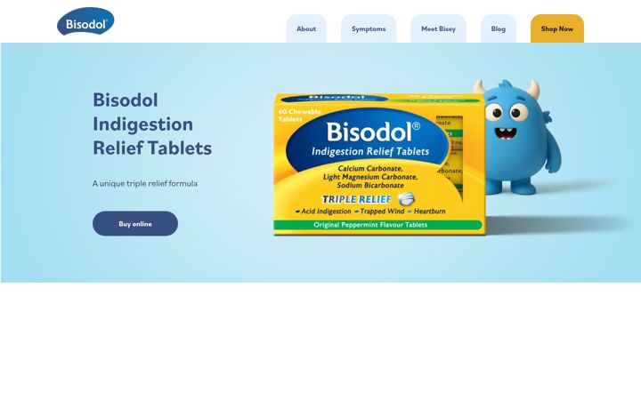Screenshot του bisodol.co.uk