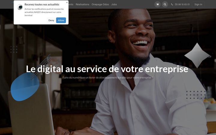 Screenshot του bisoftlab.fr