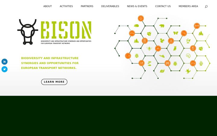 Screenshot του bison-transport.eu