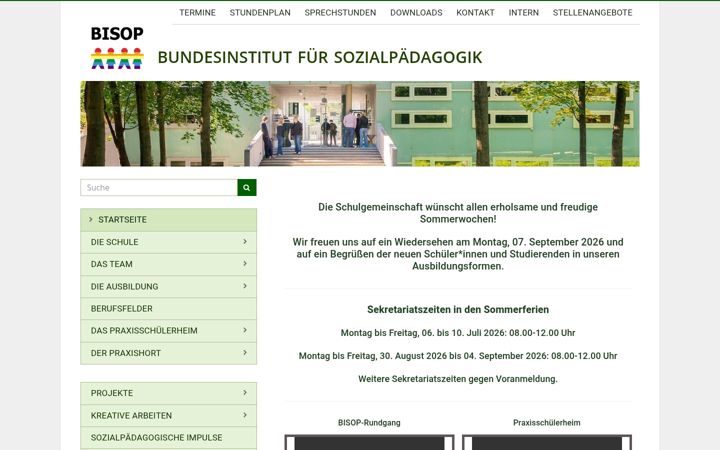 Screenshot of bisopbaden.ac.at