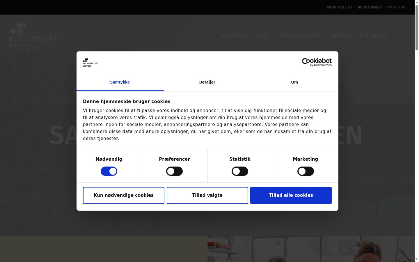 Zrzut ekranu banera zgody wyświetlanego przed jakąkolwiek interakcją