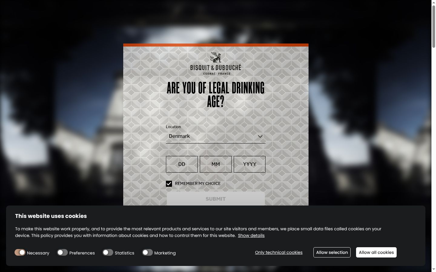 Sutikimo reklamjuostės, rodytos prieš bet kokią sąveiką, ekrano kopija