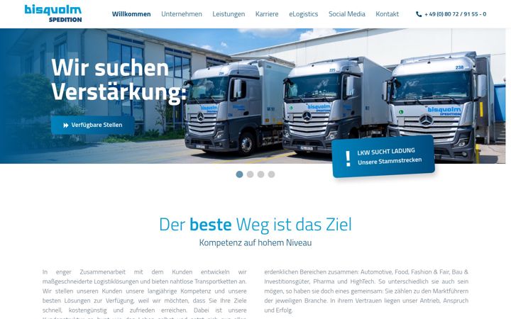 Screenshot of bisquolm.de