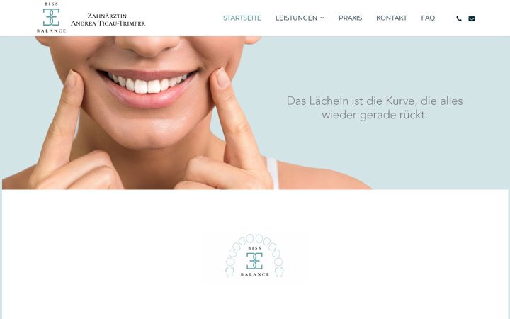 Screenshot of biss-balance.de