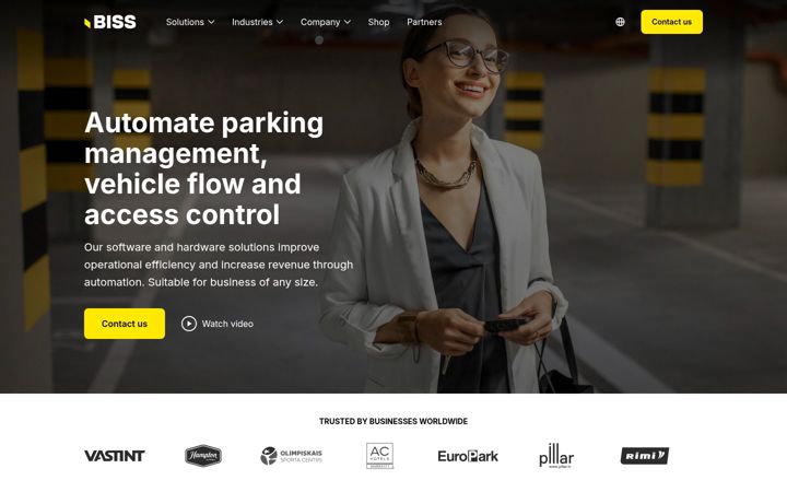 Screenshot of biss.ai