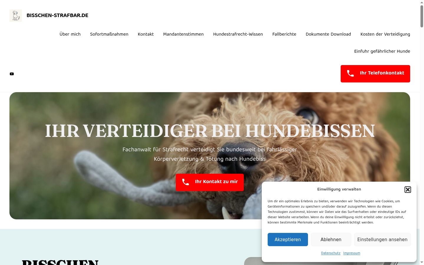 Screenshot tal-banner tal-kunsens muri qabel kwalunkwe interazzjoni