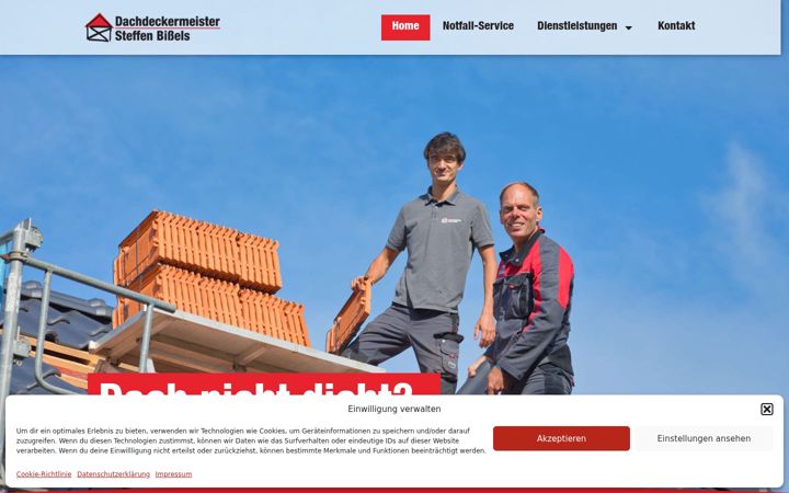 Screenshot of bissels.eu
