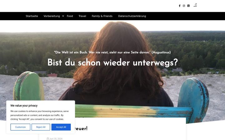 Snimka zaslona za bist-du-schon-wieder-unterwegs.de