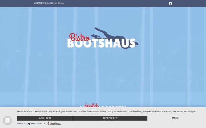 Screenshot of bistro-bootshaus.de