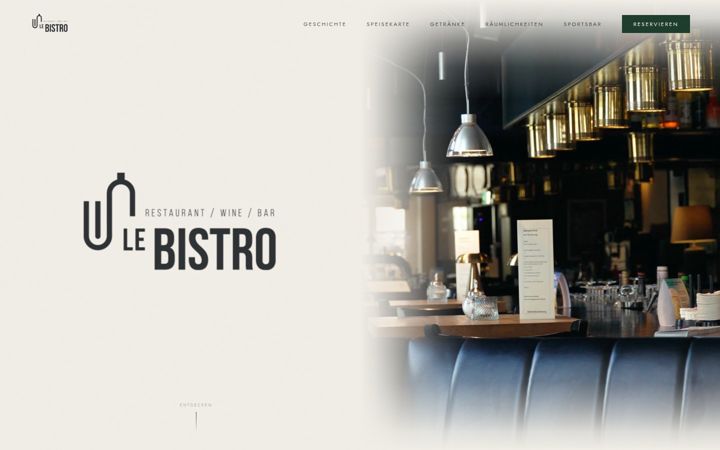 Screenshot of bistro-bueckeburg.de