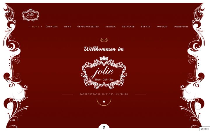 Captura de pantalla de bistro-jolie.de