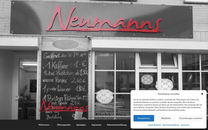 Screenshot di bistro-neumanns.de