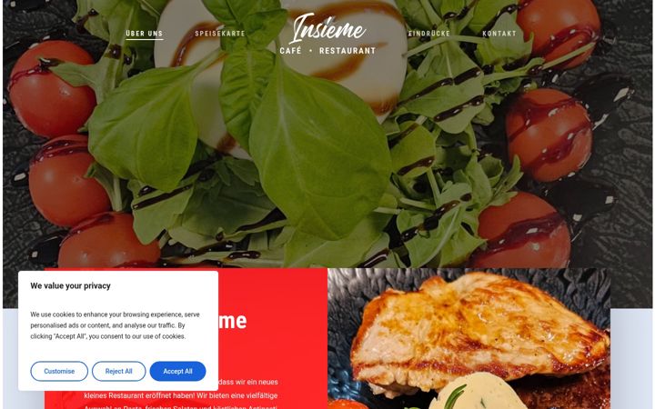 Screenshot of bistroinsieme.com
