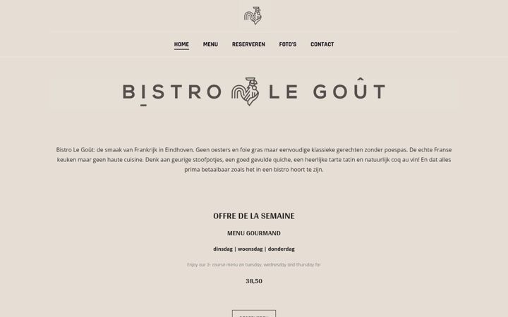 Ekrānuzņēmums no bistrolegout.nl