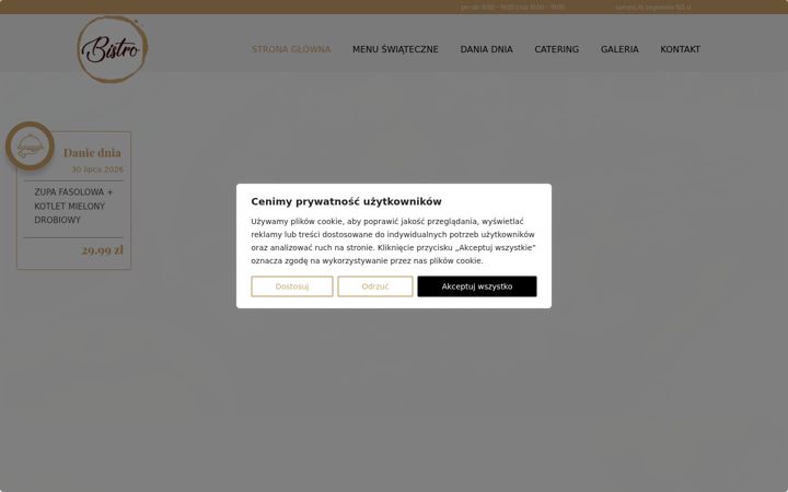 Screenshot of bistrolomza.pl