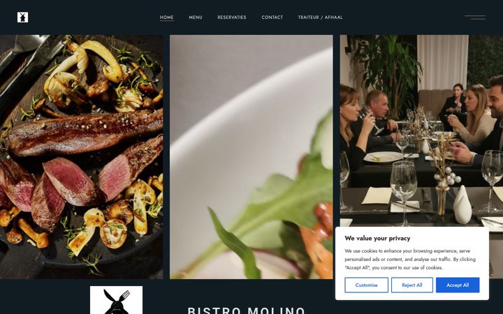 Screenshot di bistromolino.be