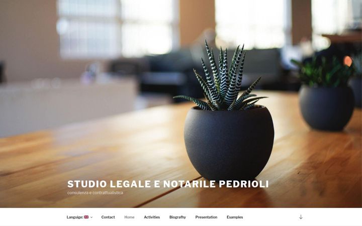 Screenshot of bistronapoleone.altervista.org