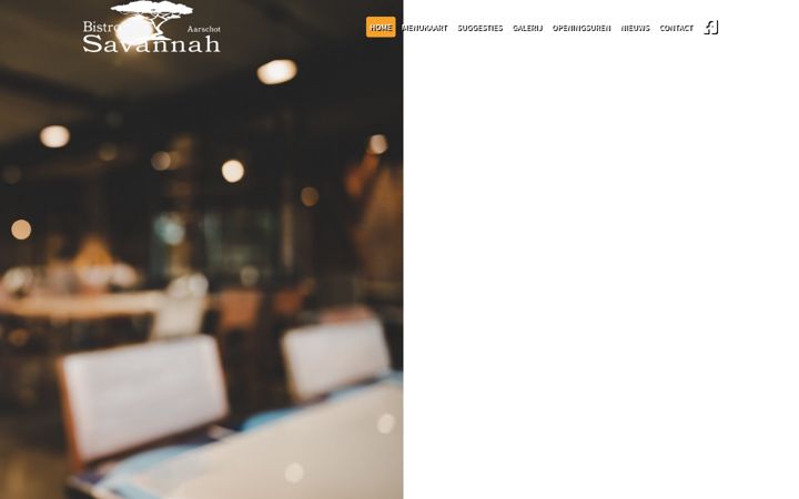 Screenshot of bistrosavannah.be