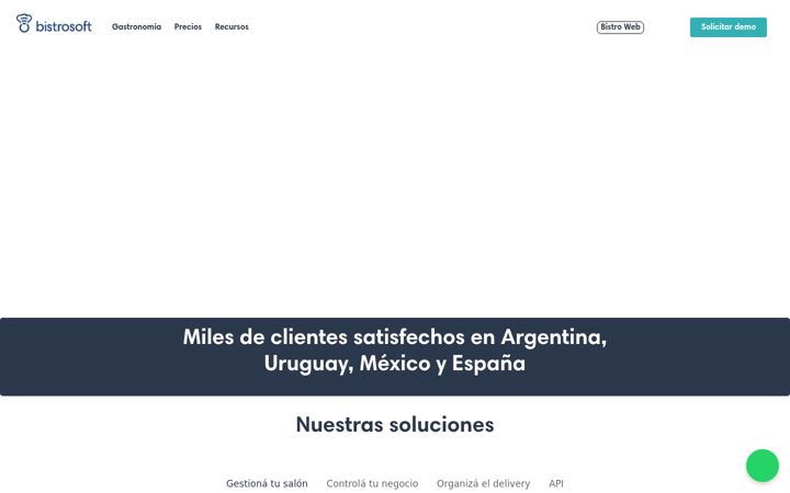Screenshot of bistrosoft.com
