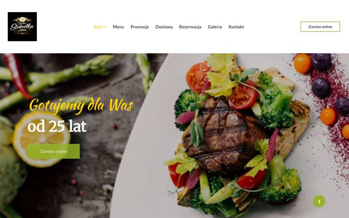 Screenshot di bistrostokrotka.pl