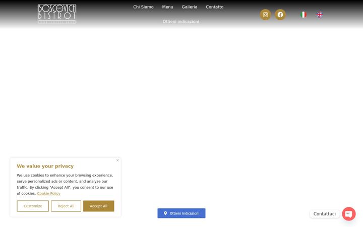 Screenshot of bistrotboscovich.it