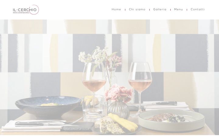 Screenshot of bistrotilcerchio.it