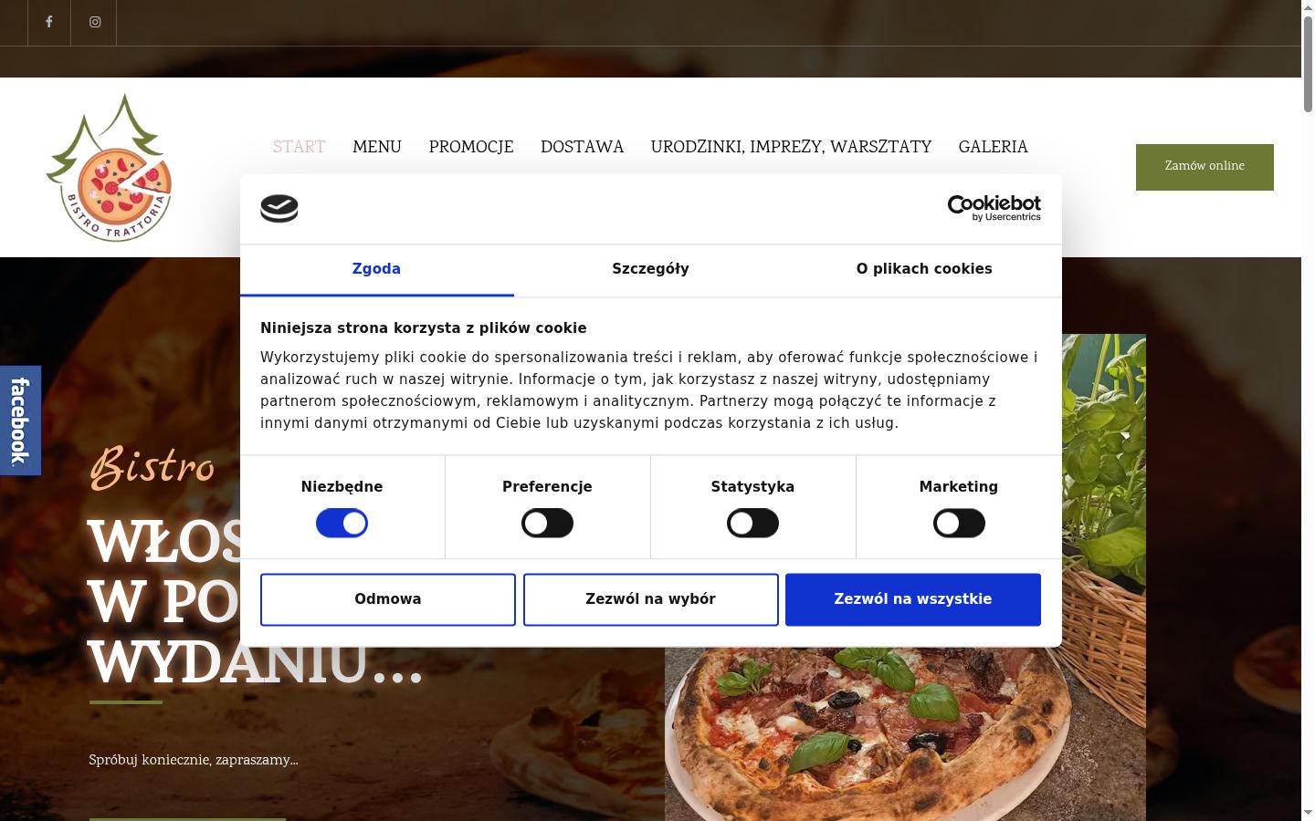 Sutikimo reklamjuostės, rodytos prieš bet kokią sąveiką, ekrano kopija