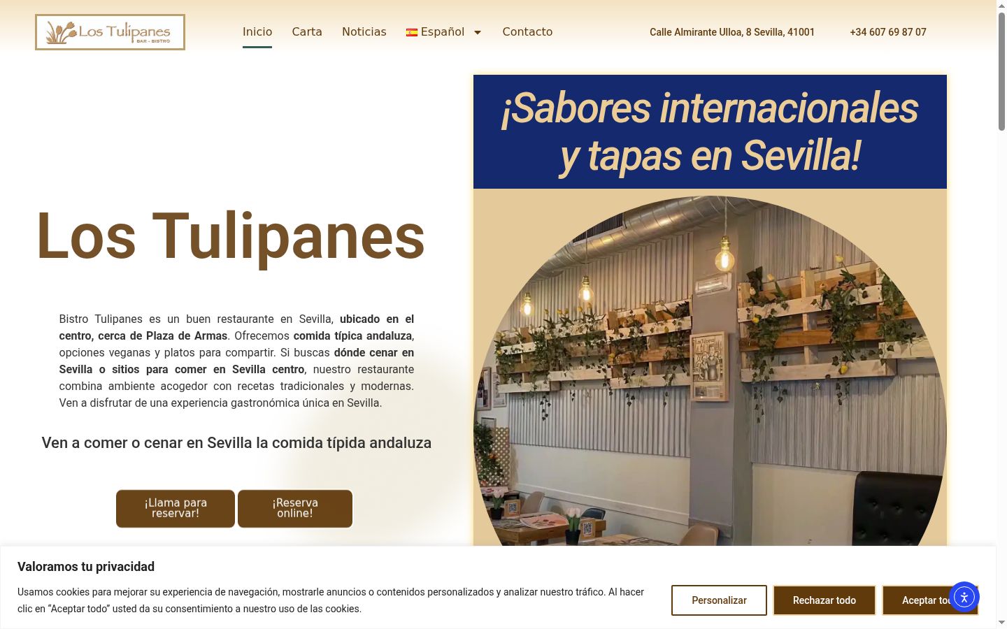 Screenshot tal-banner tal-kunsens muri qabel kwalunkwe interazzjoni
