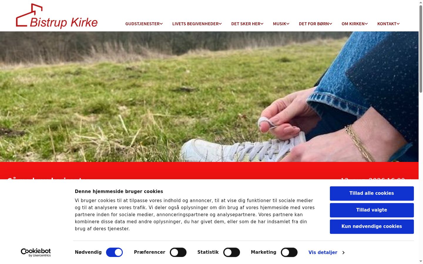 Screenshot tal-banner tal-kunsens muri qabel kwalunkwe interazzjoni
