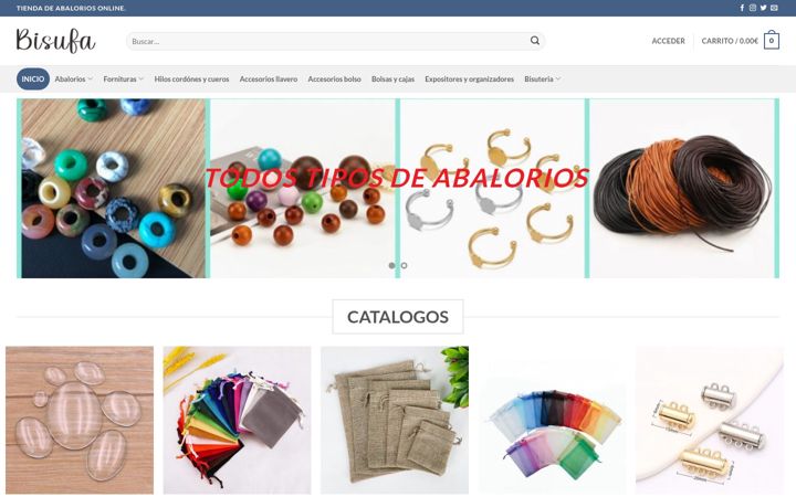 Screenshot of bisufa.com