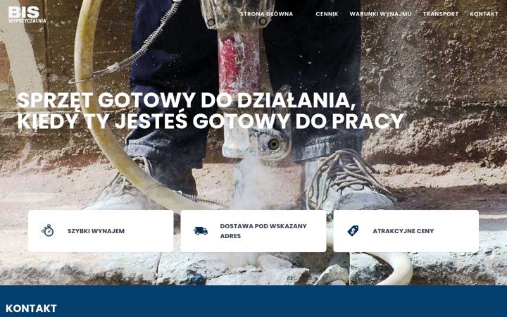 Screenshot of biswypozyczalnia.pl