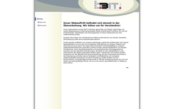 Screenshot of bit-aktiv.de