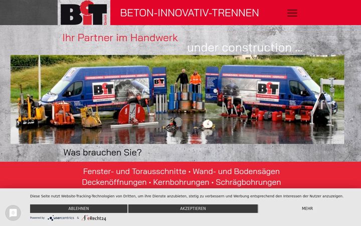 Screenshot of bit-gmbh.eu