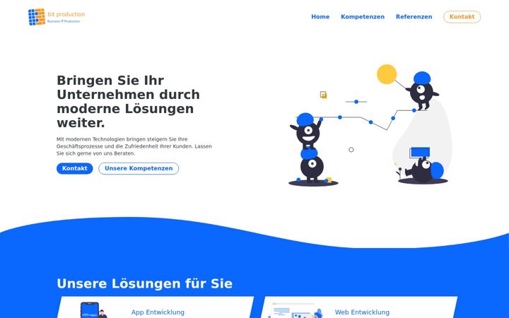 Screenshot of bit-production.com