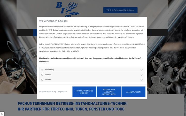 Screenshot of bit-sz.de