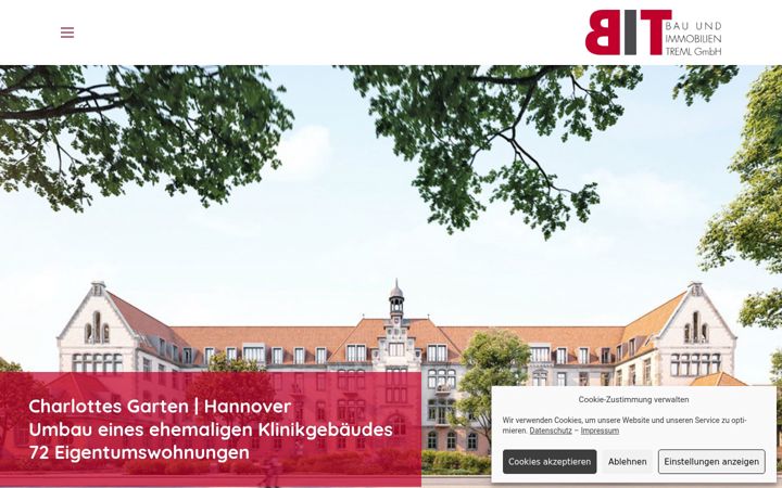 Skärmbild av bit-treml.de