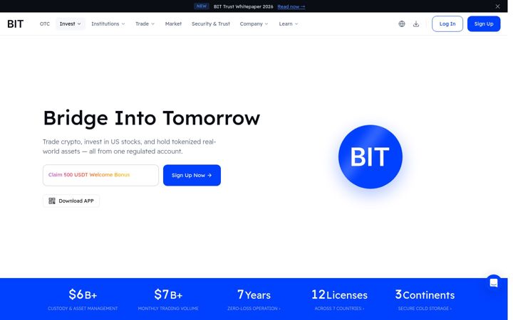 Screenshot van bit.com