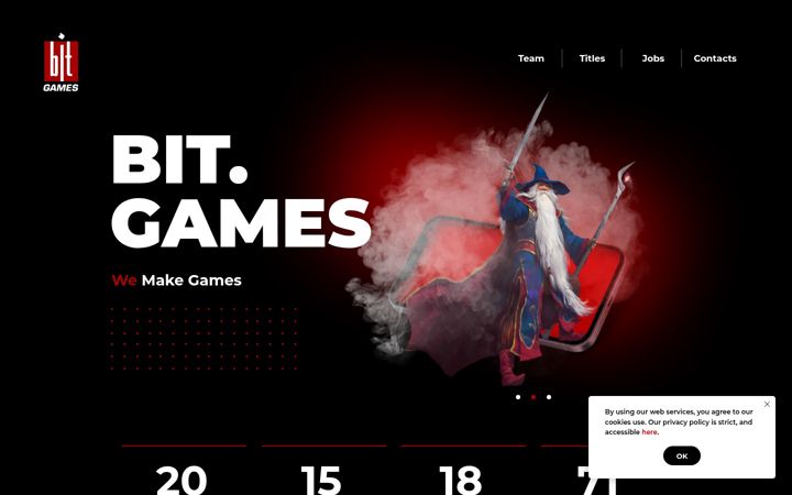 Screenshot of bit.games
