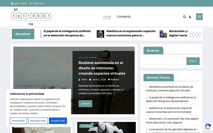 Screenshot of bit2me.es