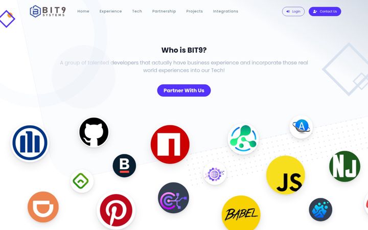 Screenshot of bit9.ai