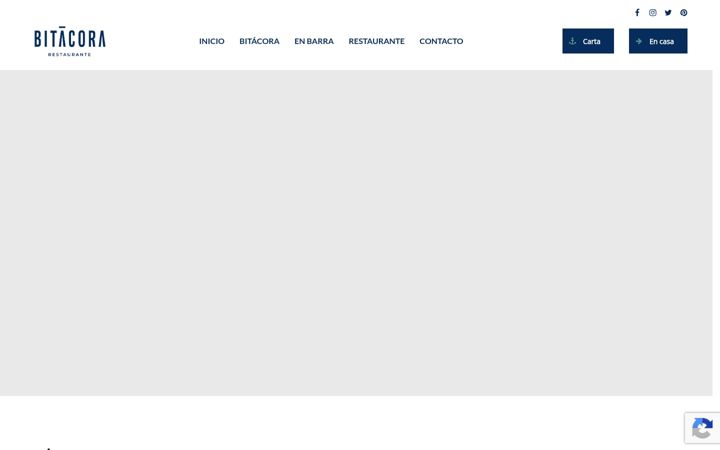 Captura de ecrã de bitacorarestaurante.com