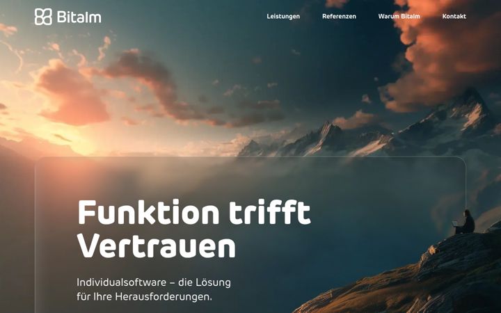 Screenshot of bitalm.de