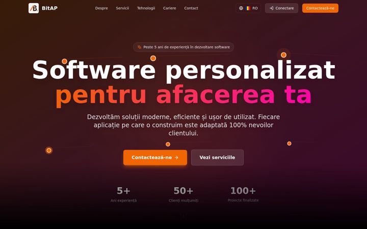 Screenshot of bitap.ro