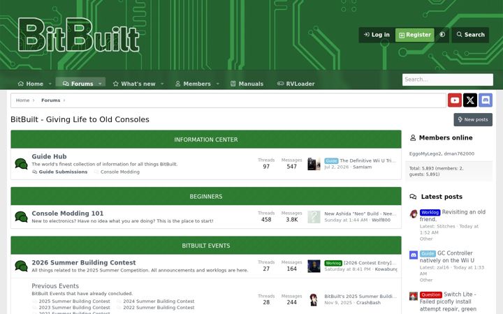 Screenshot di bitbuilt.net