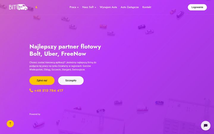 Screenshot of bitbus.eu