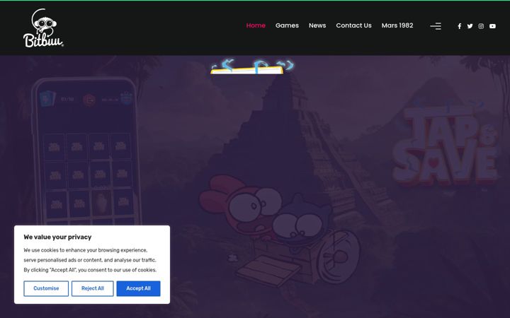 Screenshot of bitbuu.games