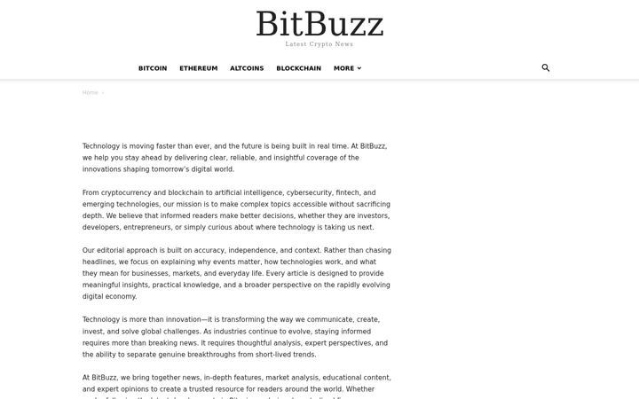 Screenshot of bitbuzz.org